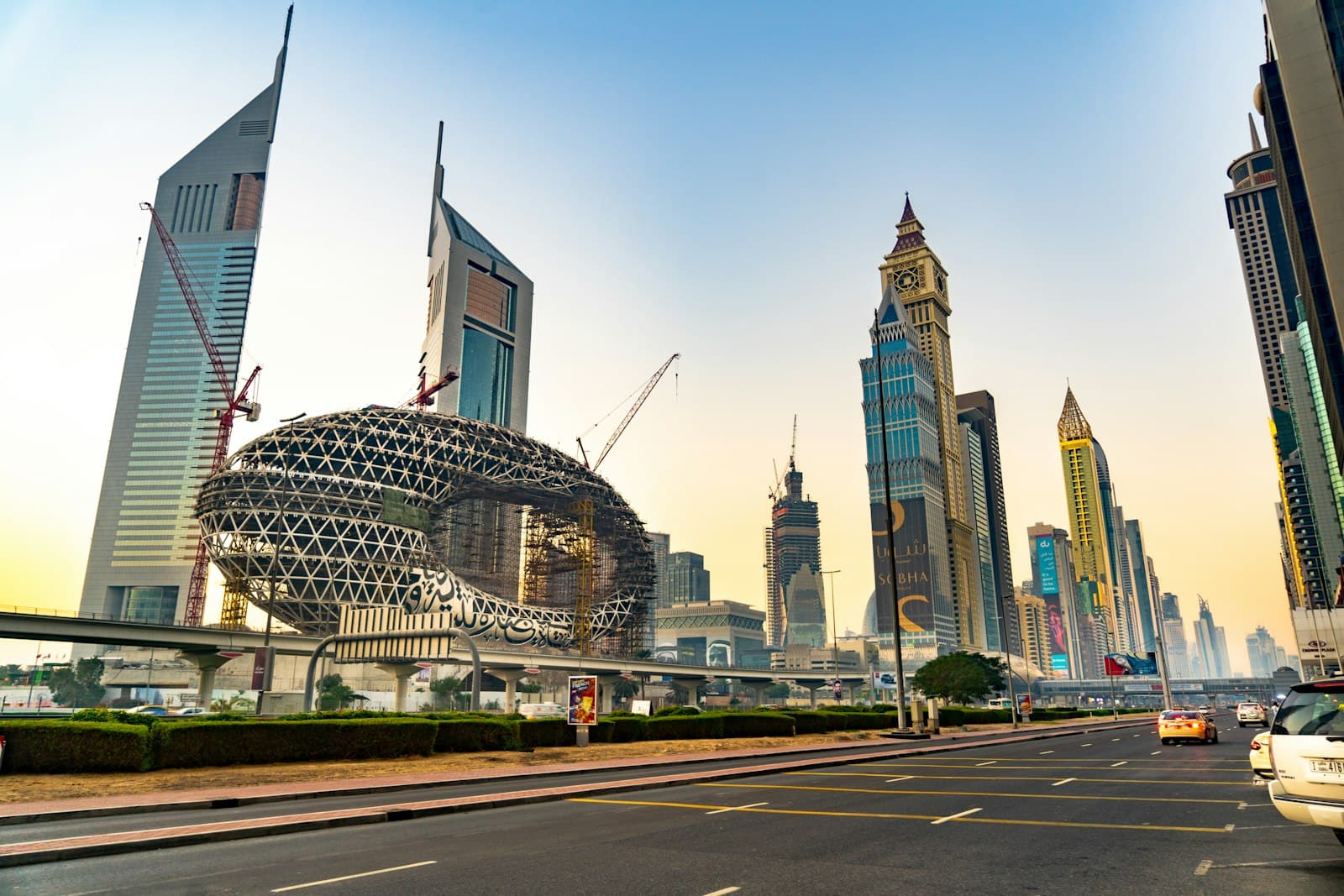 Dubai Creek Harbour skyline